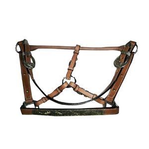 Meilleure vente cuir durable rembourré équitation licou Premium Western selle raccords pour équestre en gros - Product Image 4