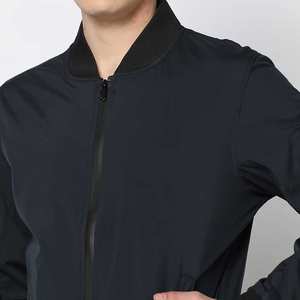 แจ็คเก็ตบอมเบอร์ผู้ชาย แขนเสื้อแบบริบ น้ำหนักเบา กันลม ผลิตจากไนลอน พร้อมซับในนุ่มสบาย เหมาะสำหรับสวมใส่ในชีวิตประจำวัน สไตล์สตรีทแวร์ - Product Image 6