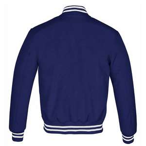 Vestes universitaires pour hommes de haute qualité avec logo personnalisé, fabricant de haute qualité, prix bas, taille plus, fermeture éclair d'hiver - Product Image 5