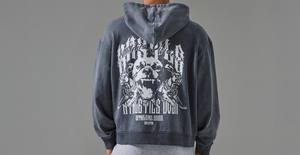 Pull lourd 100% coton surdimensionné sérigraphie Vintage lavage à l'acide à capuche Logo personnalisé sweats à capuche 2025 - Product Image 3