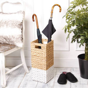 Panier fait main de support de parapluie de jacinthe d'eau vintage le plus vendu pour le stockage et la décoration au Vietnam - Product Image 3