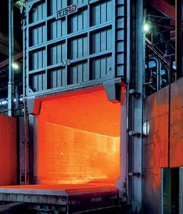 Four de forgeage à l'huile avancé pour moteur à noyau en acier portant le four industriel prix raisonnable garantie PLC 1 an - Product Image 5