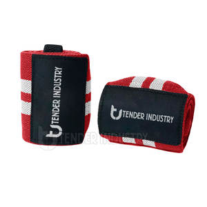Muñequeras de neopreno de calidad superior Muñequeras de fitness transpirables con logotipo personalizado para entrenamiento de gimnasia - Product Image 2