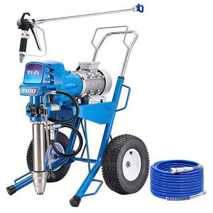 Pistola de Pulverización sin Aire de Alta Presión y Potencia, Construcción de Plástico y Aluminio, Garantía de 3 Años, para Pintura de Látex, Decoración de Talleres - Product Image 2