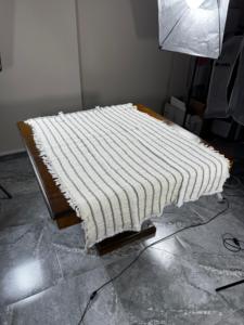 Manta de Muselina 100% Algodón de 8 Capas para Bebés y Niños, Color Antracita, Talla XL 120x100 cm, Color Coral - Product Image 6