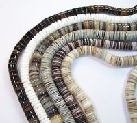 Perles en coquille naturelle en nacre naturelle, décoration en forme de tigre, rondes et plates de 20mm