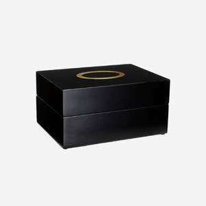 Decorativo Moderno Rectangular Blacklacado joyero MDF caja laca caja de regalo mayorista Vietnam - Product Image 1