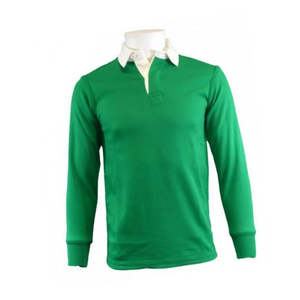 Camiseta de rugby llamativa, rayas anchas, nombre de equipo personalizado, ajuste estructurado, sofisticación deportiva, tela transpirable para uso durante todo el día - Product Image 4