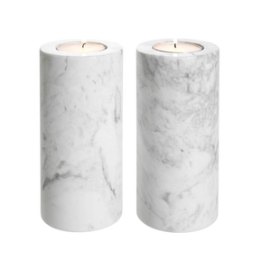 เชิงเทียนหินอ่อนทีไลท์และเชิงเทียนสำหรับตกแต่งห้องนั่งเล่นสไตล์โมเดิร์นสำหรับเทศกาลคริสต์มาส - Product Image 6