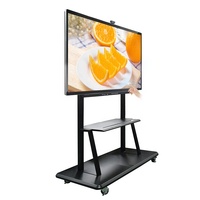 Nueva Pizarra Interactiva Capacitiva 4K de 55, 65 y 75 Pulgadas con Pantalla Táctil e Interfaz USB/DVI para Uso en Aulas y Negocios
