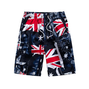 Bañador corto de playa para hombre personalizado al por mayor, bañadores cortos para hombre, bañadores para verano, playa, impresión por sublimación completa hecha de poliéster - Product Image 1