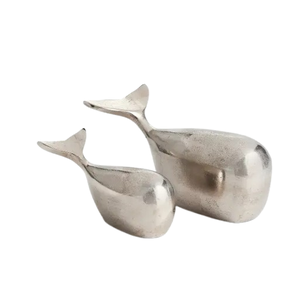 Décoration de table en aluminium durable de conception contemporaine, poli argenté, pour la décoration de magasin de mariage TIHAMI INC TI 4075 - Product Image 3