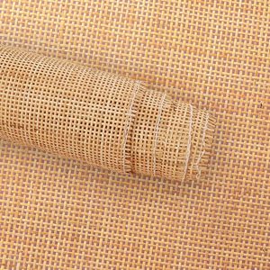 Rouleaux de tressage en rotin moderne de haute qualité, faits à la main, couleur naturelle personnalisable, style hexagonal ouvert, largeur de 16 pouces, artisanat en osier - Product Image 4