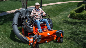 Buy Top High Quality for ZD1121 Industrial Self Propelled 4-Stroke Folding Handle Cordless Ride on Lawn Mower - Product Image 3