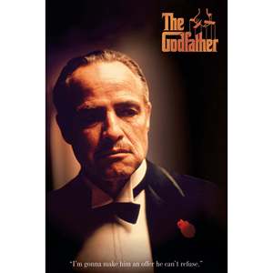 Digital Printed the Godfather <b>Poster</b> - Product Image 2