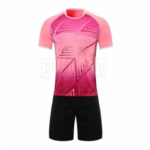 Venta al por mayor uniforme de fútbol diseño personalizado disponible tela de alta calidad de secado rápido y transpirable adecuado para deportes de equipo - Product Image 1