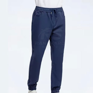 Pantalons de survêtement en coton polyester pour homme avec logo personnalisé, pantalons confortables, pantalons de survêtement en coton polyester pour homme, coupe décontractée - Product Image 2