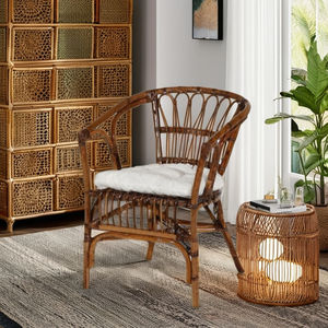 Merly <b>Armchair</b> Rattan Modular Tufted Modern <b>Living</b> <b>Room</b> Leisure Chair with Unmatched Comfort <b>for</b> <b>living</b> <b>room</b> chair - Product Image 1