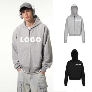 เสื้อฮู้ดดี้ทรงบ็อกซี่สำหรับผู้ชายรุ่นใหม่ ฤดูหนาว ผ้าฝ้าย 100% พิมพ์ลายดิจิทัล แบบยูนิเซ็กส์ - Product Image 1