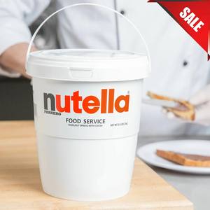 Crème à tartiner à la noisette de style Nutella 3 kg Contenant en vrac Crème à tartiner au chocolat et à la noisette lisse pour la pâtisserie et les collations Disponible N - Product Image 2