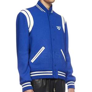 New Arrival Lettermen High Street Winter <b>Jacket</b> Comfortable Stand Collar Pattern Decoration Made Pakistan-OEM Service Available - Product Image 4