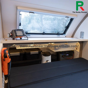 Remolque de Camping Tipo Lágrima para Terrenos Difíciles, Usado en China, para Campamentos y Exploraciones - Product Image 3