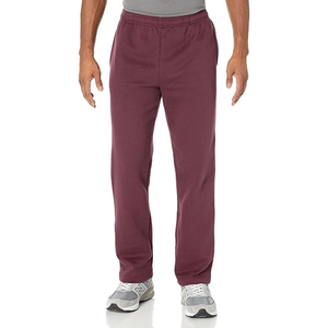 <b>Men's</b> Casual Tapered Sweatpants High Quality <b>Elastic</b> Mid <b>Waist</b> Drawstring Joggers Breathable Canvas Pant <b>Trouser</b> - Product Image 1
