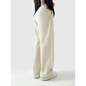 Pantalones de Negocios Holgados para Hombre, Cintura Elástica, Logotipo Personalizable, Franja Lateral, Transpirables, para Primavera - Product Image 2