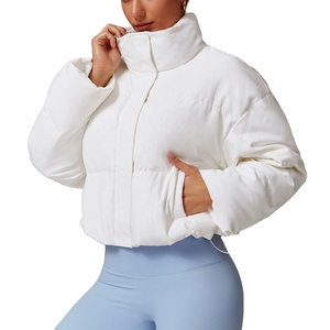 Winter High Neck Warm Leisure Coats Men jacket Thick Ladies Crop Winter Coats Waterproof Women's Down Coats - Product Image 6