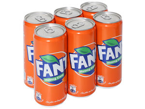 น้ำอัดลมสีส้ม Fanta 235มล. เครื่องดื่มชูกำลังเครื่องดื่มอัดลมเครื่องดื่มชูกำลัง - Product Image 3
