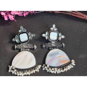 Pendientes de Perlas de Mármol - Product Image 4