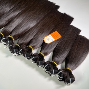 Automne saison vente os droite vietnamien paquets de cheveux humains bruts Super Double dessiné 8 "-32" longueur prix de gros - Product Image 3