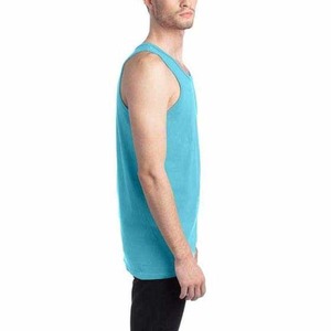 Wholesale Custom Men Cotton White Seamless Fitness Bodybuilding Undershirt Training <b>String</b> Singlet Gym tank <b>Tops</b> Vest for Men - Product Image 4