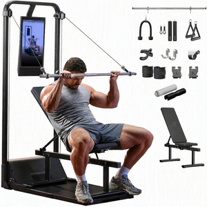 Gym-Monster 2 Works Plus y Smart PowerGrip Handles y Cinturón de Levantamiento de Pesas y Organizador de Accesorios de Gimnasio y Ski Handles 2 en 1 - Product Image 1