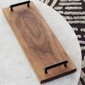 Plateau de service pour le petit-déjeuner en bois écologique, fait main, durable, moderne, décoratif pour hôtel, restaurant, traiteur - Product Image 4