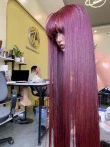 Extensiones de Cabello Humano Virgen Vietnamita al por Mayor, Buen Precio, Color de Moda, Liso Natural - Product Image 1