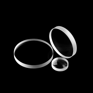 Lentille de mise au point de collimation optique en verre de quartz en silice fondue de protection laser pour machine de découpe laser - Product Image 5