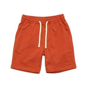 Shorts pour hommes personnalisés lourds et vintage en détresse lavés à l'acide 100% coton Streetwear jogging décontracté avec design appliqué - Product Image 1