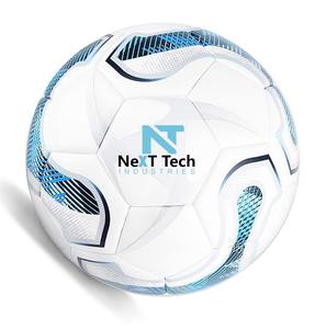 Next Tech Nouveau style Technologie hybride de football Ballon de match professionnel Matériau de texture en TPU Conception personnalisée et logo personnalisé - Product Image 1