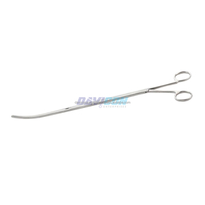 Pinza Toracoscópica DeBakey de Acero Inoxidable, Curva de 115 mm, Mandíbulas Atraumáticas 2x3, Eje de 10 mm, Longitud de Trabajo de 25.5 cm (14.25 pulgadas) (36 cm) - Product Image 1