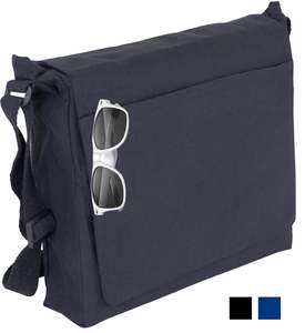 Bolso Mensajero de Lona con Solapa y Cierre de Gancho y Bucle |   Bolso cruzado para portátil, ligero y duradero, ideal para viajes - Product Image 1