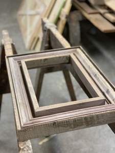 CADRE PHOTO EN BOIS PERSONNALISÉ RUSTIQUE CADRE PHOTO MARRON Cadres Photo Rustiques en Bois Massif Affichage pour Décoration Murale - Product Image 3