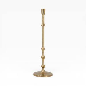 Modern Set Of Three Tall <b>Gold</b> <b>Candle</b> Holders For Elegant Dining And Party Event Decoration - Product Image 6