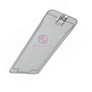 Panier chirurgical perforé en acier inoxydable avec base plate et couvercle latéral |   Plateau pour instruments médicaux certifié CE ISO - Product Image 2