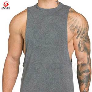Wholesale Rib Sleeveless 100% Cotton Singlet <b>Mens</b> Blank Solid <b>Vest</b> <b>Men</b> Fitness Tank Top Workout <b>Gym</b> Shirt Digital Printing - Product Image 6