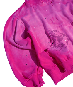 Otoño e Invierno nueva Sudadera con capucha de algodón de alta calidad French Terry personalizada para hombres de gran tamaño con diamantes de imitación Full Star Hoodie - Product Image 4