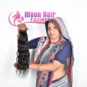 Cheveux humains vierges non traités, non chimiques, provenant de temple du sud de l'Inde, disponibles en gros, prix de vente - Product Image 5