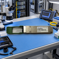 TR-FC13T-NAM 100G QSFP28 CWDM4 2km dengan Modul Transceiver Optik hostFEC