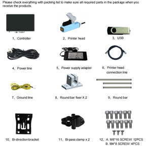 Automatic Thermal Batch Expiry Date <strong>Coder</strong> Printing Online Inkjet Printer Paging <strong>Machine</strong> for Plastic Bag Box Printer Touchcreen - Product Image 6