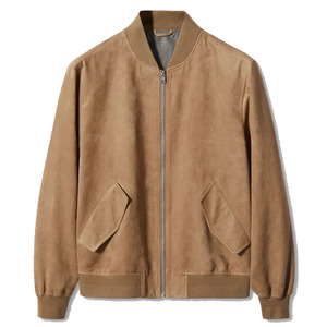 Chaquetas Bomber de Piel de Oveja Antibacterianas de Primera Calidad con Diseño y Logotipo Personalizados para Hombre y Mujer, Cuello Alto, Nuevo Estilo - Product Image 1